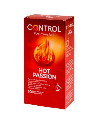 CONTROL - EFFET RÉCHAUFFANT HOT PASSION 10 UNITÉS