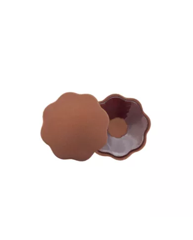 BYE-BRA - COUPES À MATIN RÉUTILISABLES 2 UDS BRUN