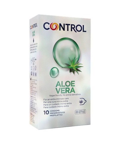 CONTROL - PRÉSERVATIFS À L'ALOE VERA 10 UNITÉS