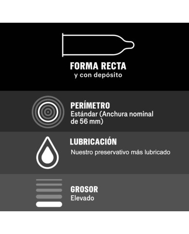 DUREX - CONNEXION PARFAITE SILICONE LUBRIFICATION EXTRA 10 UNITÉS