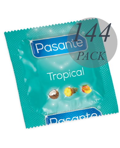 PASANTE - PRÉSERVATIFS TROPICAL SAC 144 UNITÉS