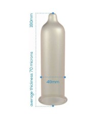 PASANTE - PRÉSERVATIFS TRIM CLOSER FIT SAC 144 UNITÉS