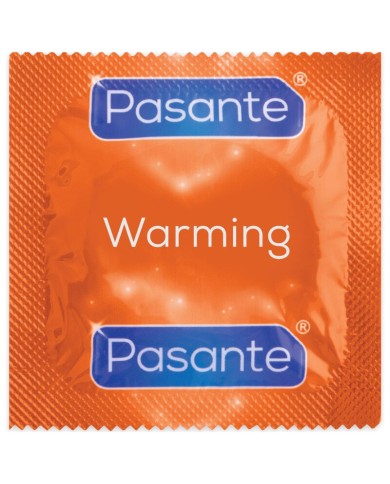 PASANTE - PRÉSERVATIFS EFFET CHAUFFANT SAC 144 UNITÉS