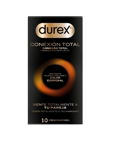 DUREX - CONNEXION TOTALE ULTRA FINE PLUS SANS LATEX 10 UNITÉS