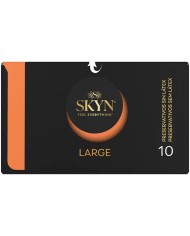 SKYN - GRANDS PRÉSERVATIFS À AJUSTEMENT SUPPLÉMENTAIRE 10 UNITÉS