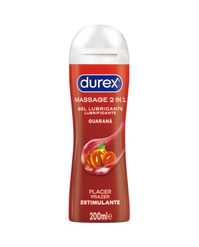 DUREX - GEL LUBRIFIANT DE MASSAGE STIMULANT AU GUARANA 200 ML