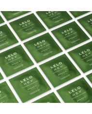 LELO - HEX BOÎTE DE PRÉSERVATIFS BIOLOGIQUES 12 UNITÉS