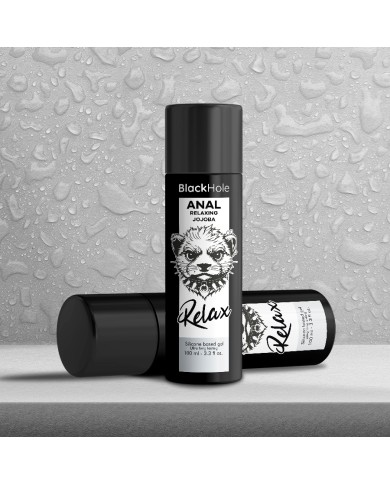 BLACK HOLE - RELAXANT ANAL JOJOBA RELAX BASE SILICONE 100 ML