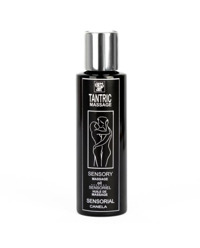EROS-ART - HUILE DE MASSAGE TANTRIQUE NATURELLE ET CANNELLE APHRODISIAQUE 100 ML