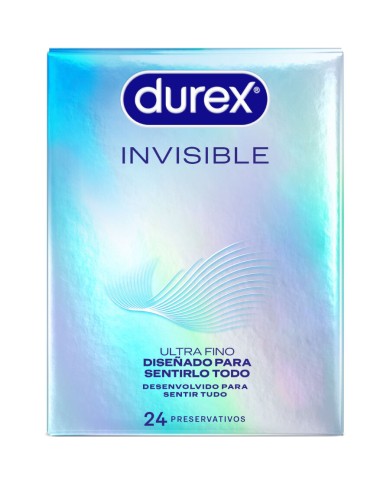 DUREX - PRÉSERVATIFS ULTRA FINS INVISIBLES 24 UNITÉS