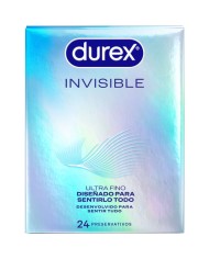 DUREX - PRÉSERVATIFS ULTRA FINS INVISIBLES 24 UNITÉS