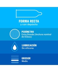 DUREX - NATUREL XL 12 UNITÉS