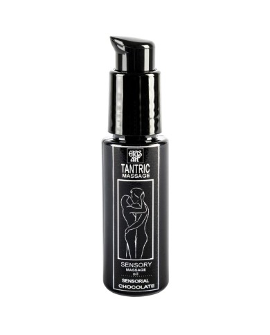 EROS-ART - HUILE DE MASSAGE TANTRIQUE NATURELLE ET APHRODISIAQUE AU CHOCOLAT 30 ML