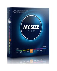 MY SIZE - PRO PRÉSERVATIFS 57 MM 3 UNITÉS