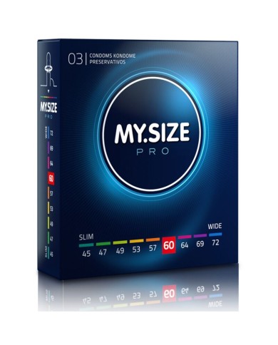 MY SIZE - PRO PRESERVATIFS 60 MM 3 UNITES