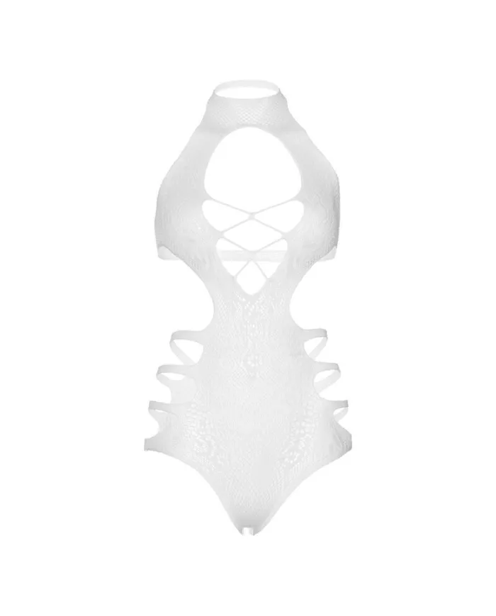 LEG AVENUE - BODY  BRETELLES DÉCOUPÉE TAILLE UNIQUE - BLANC LEG AVENUE - BODY  BRETELLES DÉCOUPÉE TAILLE UNIQUE - BLANC