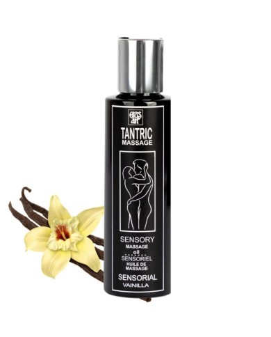 EROS-ART - HUILE DE MASSAGE TANTRIQUE NATURELLE ET VANILLE APHRODISIAQUE 100 ML