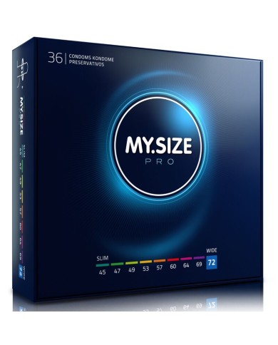 MY SIZE - PRO PRÉSERVATIFS 72 MM 36 UNITÉS