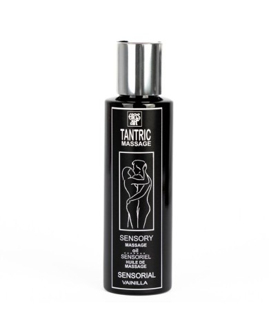 EROS-ART - HUILE DE MASSAGE TANTRIQUE NATURELLE ET VANILLE APHRODISIAQUE 100 ML