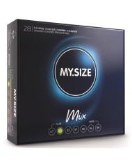 MY SIZE - MIX PRÉSERVATIFS 49 MM 28 UNITÉS
