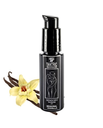 EROS-ART - HUILE DE MASSAGE TANTRIQUE NATURELLE À LA VANILLE APHRODISIAQUE 30 ML