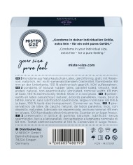 MISTER SIZE - PRÉSERVATIFS TAILLE XXXL 69 MM (3 UNITÉS)