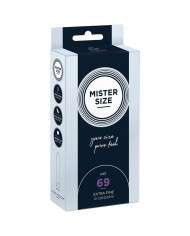 MISTER SIZE - PRÉSERVATIFS TAILLE XXXL 69 MM (10 UNITÉS)