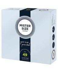 MISTER SIZE - PRÉSERVATIF TAILLE S 49 MM (36 UNITÉS)