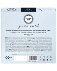 MISTER SIZE - PRÉSERVATIF TAILLE L 57 MM (36 UNITÉS)