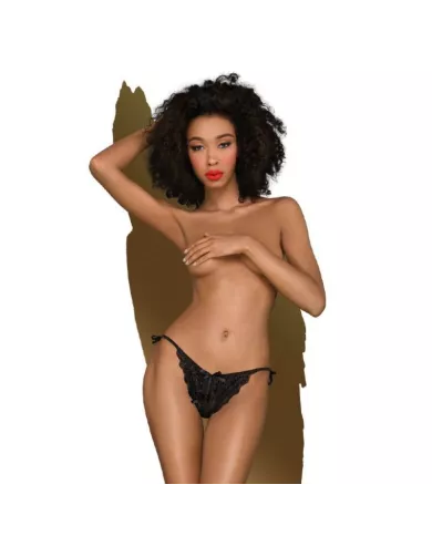 PENTHOUSE - TROP CHAUD POUR ÊTRE VRAI THONG NOIR S/M