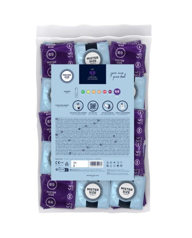 MISTER SIZE - PRÉSERVATIFS TAILLE XXXL 69 MM (100 UNITÉS)
