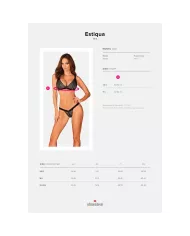 OBSESSIVE - SOUTIEN-GORGE ESTIQUA XS/S