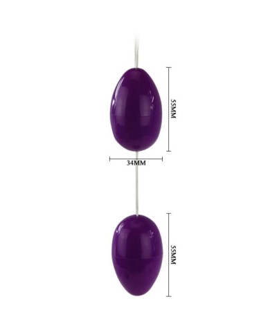 BAILE - TWINS BALLS BOULES ANAL LILAS