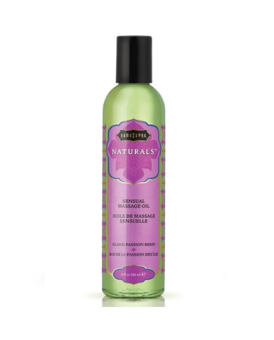 KAMASUTRA - HUILE DE MASSAGE NATURELLE BAIE DE LA PASSION 236 ML
