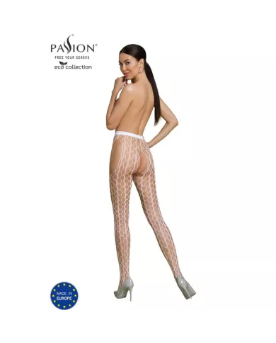 PASSION - BODYSTOCKING ECO COLLECTION ECO S007 BLANC