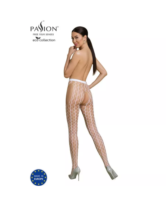 PASSION - BODYSTOCKING ECO COLLECTION ECO S007 BLANC PASSION - BODYSTOCKING ECO COLLECTION ECO S007 BLANC