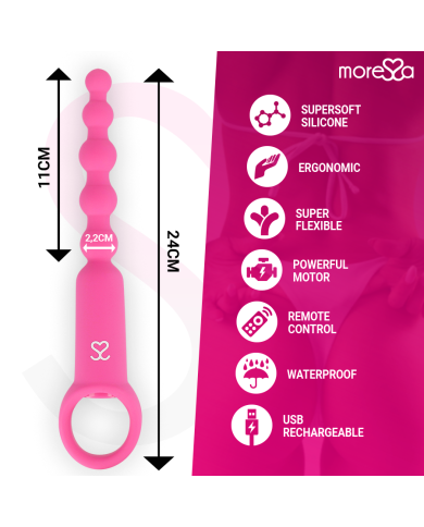 MORESSA - RONIE TÉLÉCOMMANDE PLAISIR ANAL ROSE