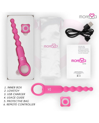 MORESSA - RONIE TÉLÉCOMMANDE PLAISIR ANAL ROSE