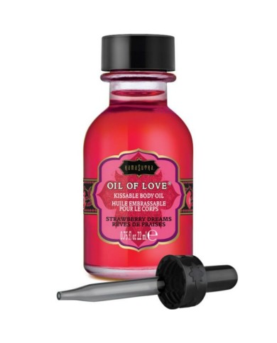 KAMASUTRA - HUILE COMESTIBLE FRAISES 22 ML