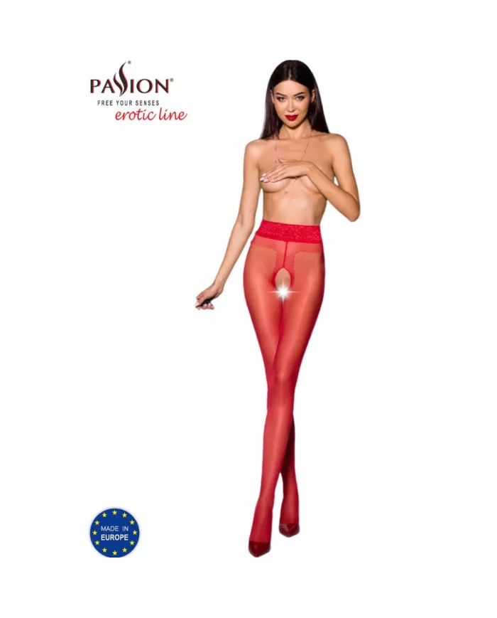 PASSION - TIOPEN 001 COLLANT ROUGE 1/2 20 DEN