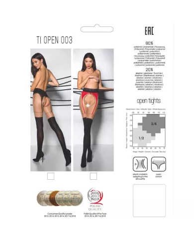 PASSION - TIOPEN 003 COLLANT NOIR 1/2 20/40 DEN