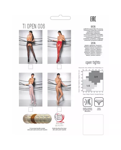 PASSION - TIOPEN 006 COLLANT ROUGE 1/2 30 DEN