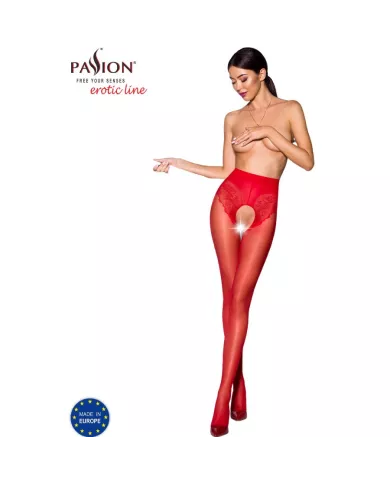 PASSION - TIOPEN 006 COLLANT ROUGE 3/4 30 DEN