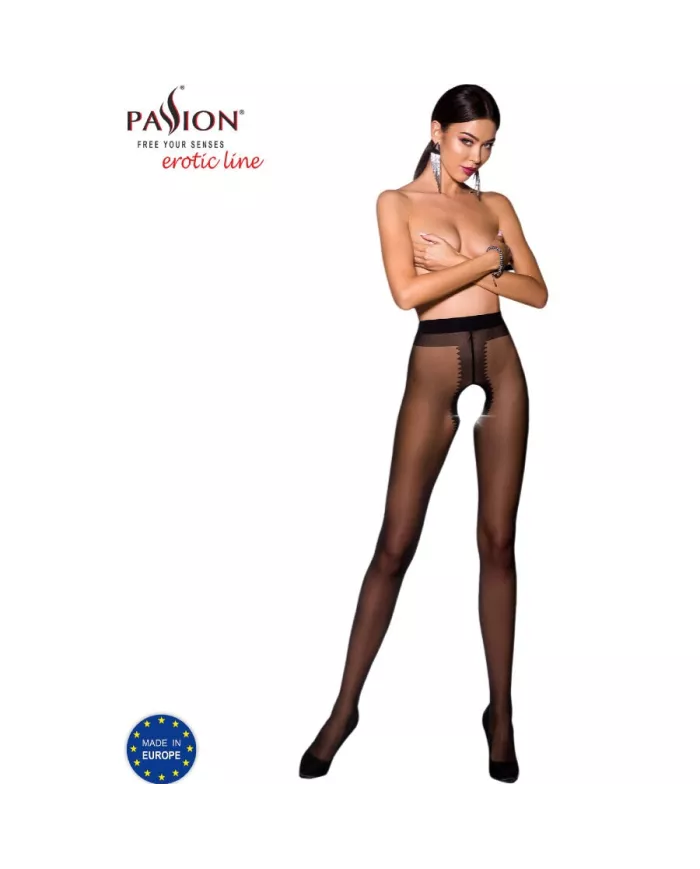 PASSION - TIOPEN 007 COLLANT NOIR 1/2 20 DEN