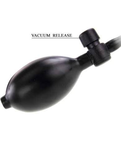 BAILE - GODE RÉALISTE GONFLABLE AVEC VENTOUSE 15 CM