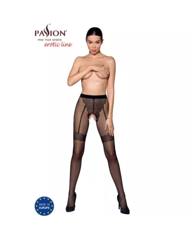 PASSION - TIOPEN 016 COLLANT NOIR 3/4 20 DEN