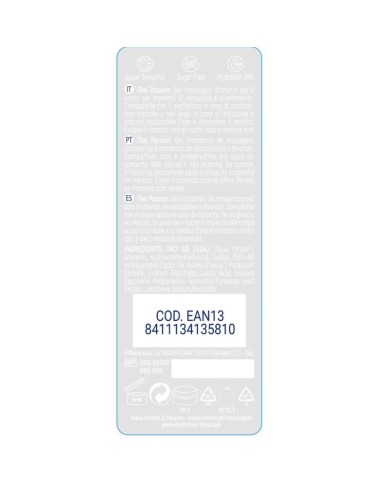 CONTROL - 2 EN 1 MASSAGE & PLAISIR THAI PASSION 200 ML