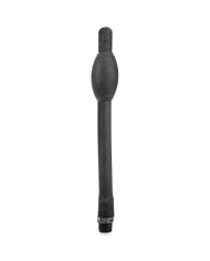 ALL BLACK - DOUCHE ANAL RÉTRACTABLE SILICONE 27 CM