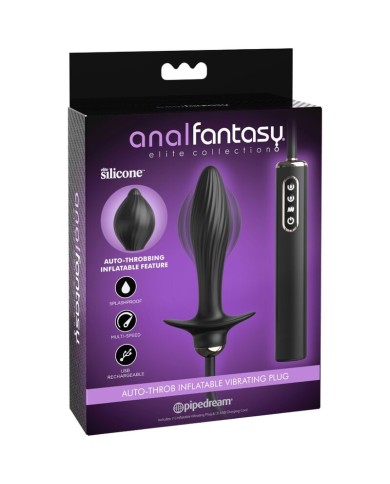 ANAL FANTASY ELITE COLLECTION - PLUG GONFLABLE ET VIBRATEUR AUTO-THROB