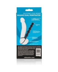 CALEXOTICS - PERLE DOUBLE PÉNÉTRATEUR NOIR